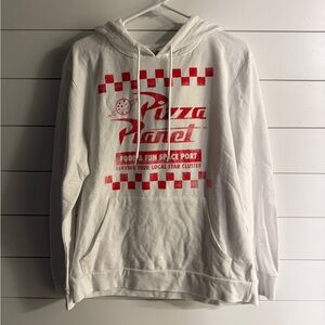 NWT Toy Story Pizza Planet hoodie sweatshirt size M